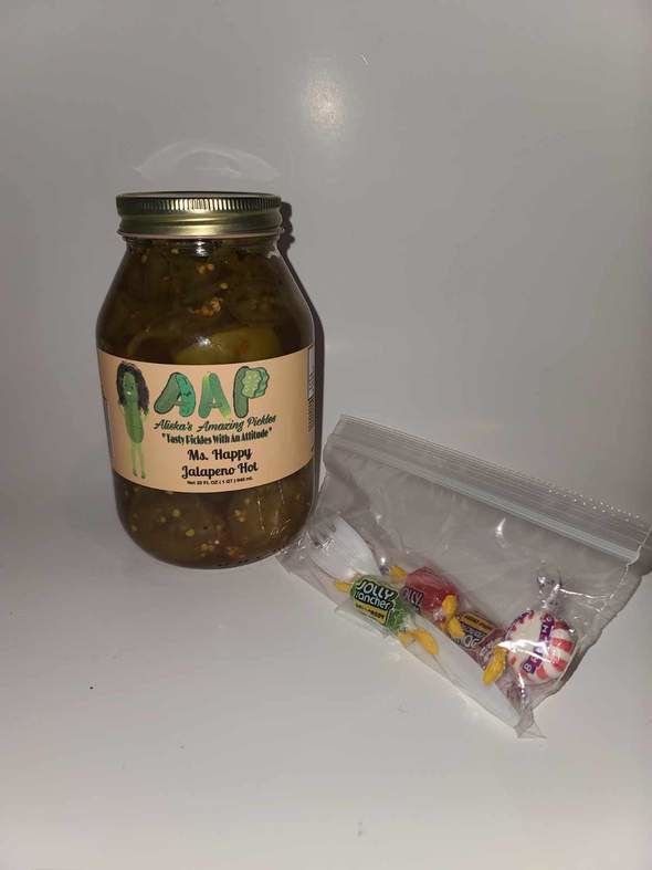 Ms. Happy Jalapeño Hot Pickles
